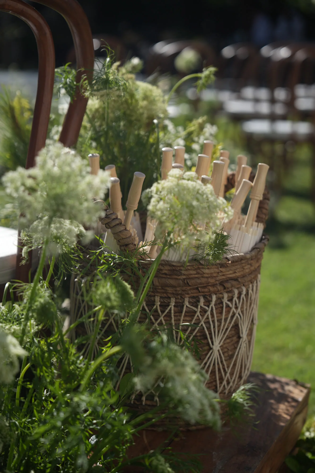 Intimate Garden venue installation