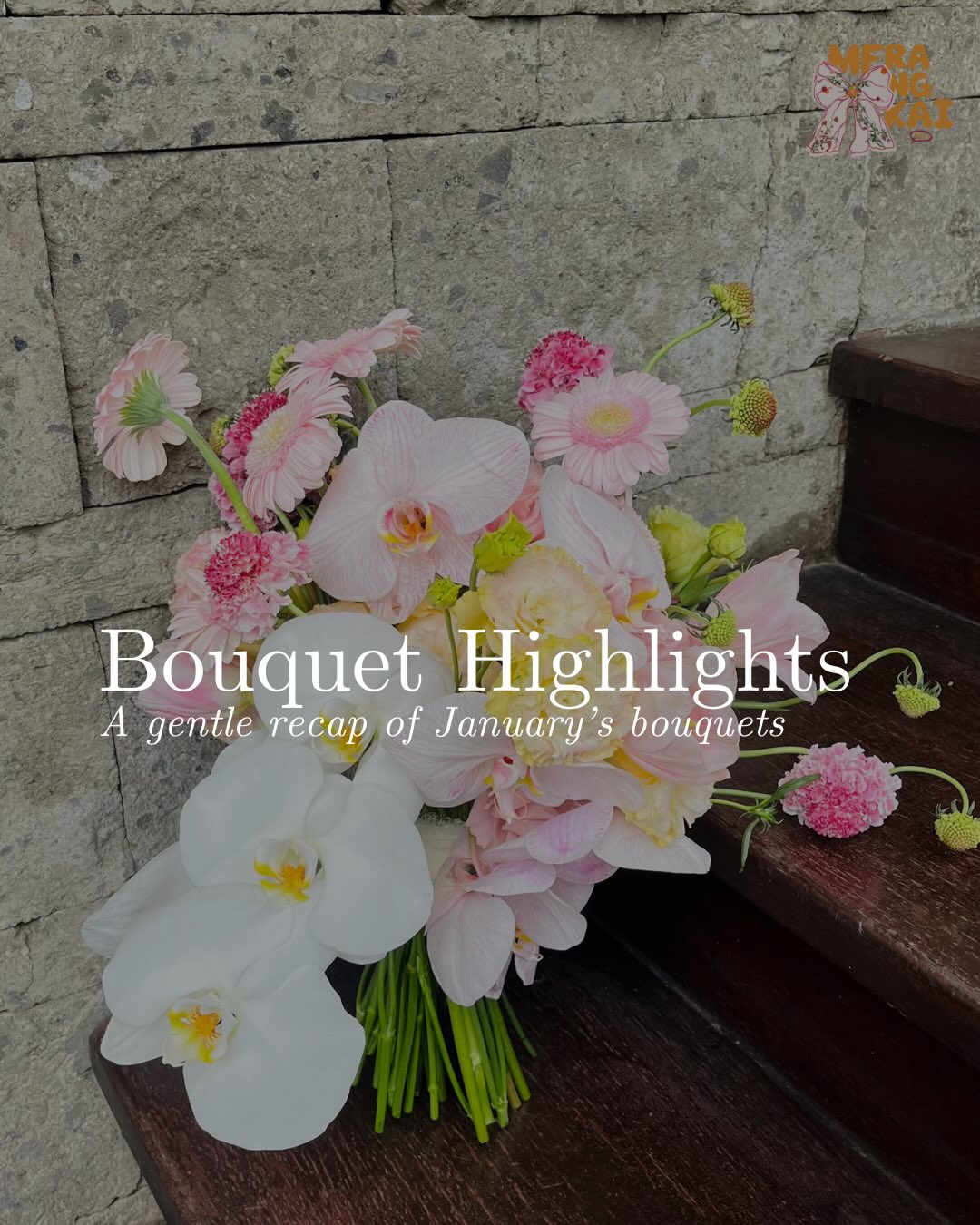 Wedding seating detail with floral decoration