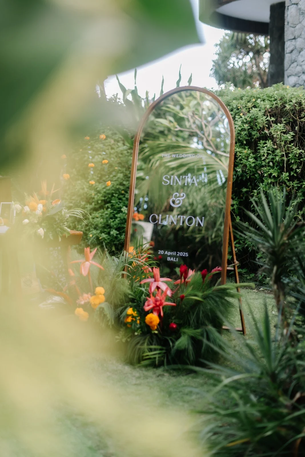 Tropical Paradise wedding decoration
